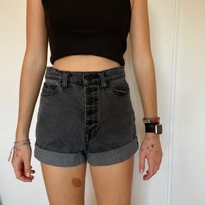 URBAN OUTFITTERS Black Denim Shorts💗🥰